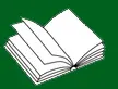 Empty white book. 